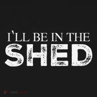 ILl Be In The Shed Funny Gift For Dad Coaster thumb 2