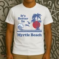 It's Better In Myrtle Beach South Carolina Vintage 80's 70's T-Shirt thumb 3
