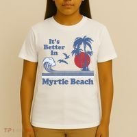 It's Better In Myrtle Beach South Carolina Vintage 80's 70's T-Shirt thumb 4