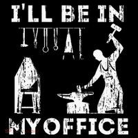 Ill Be In My Office Forging Blacksmith Forge Tools Tote Bag thumb 4
