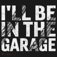 ILl Be In The Garage Dad Car Mechanic Garage Fathers Day Polo thumb 3
