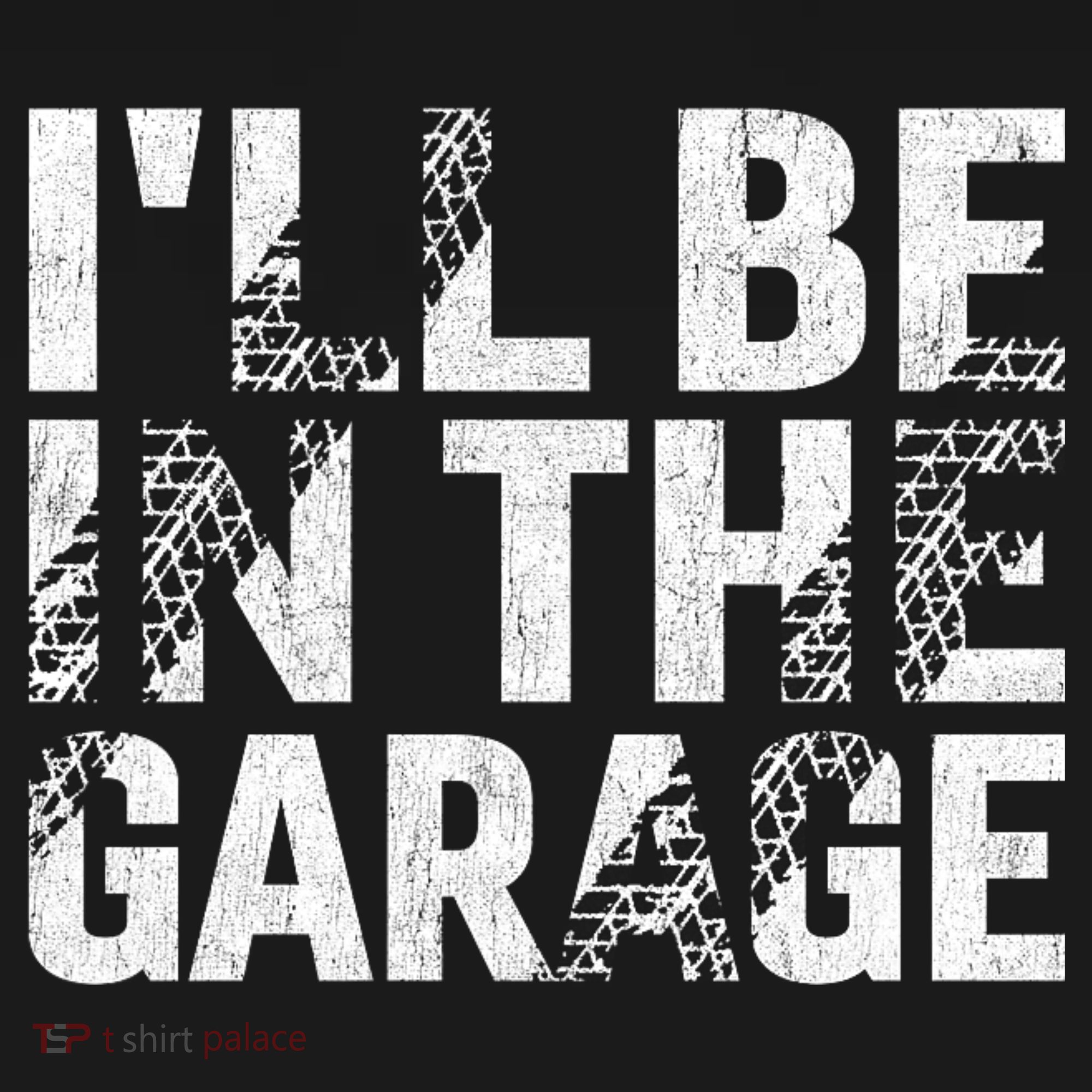 ILl Be In The Garage Dad Car Mechanic Garage Fathers Day Kids Sweatshirt