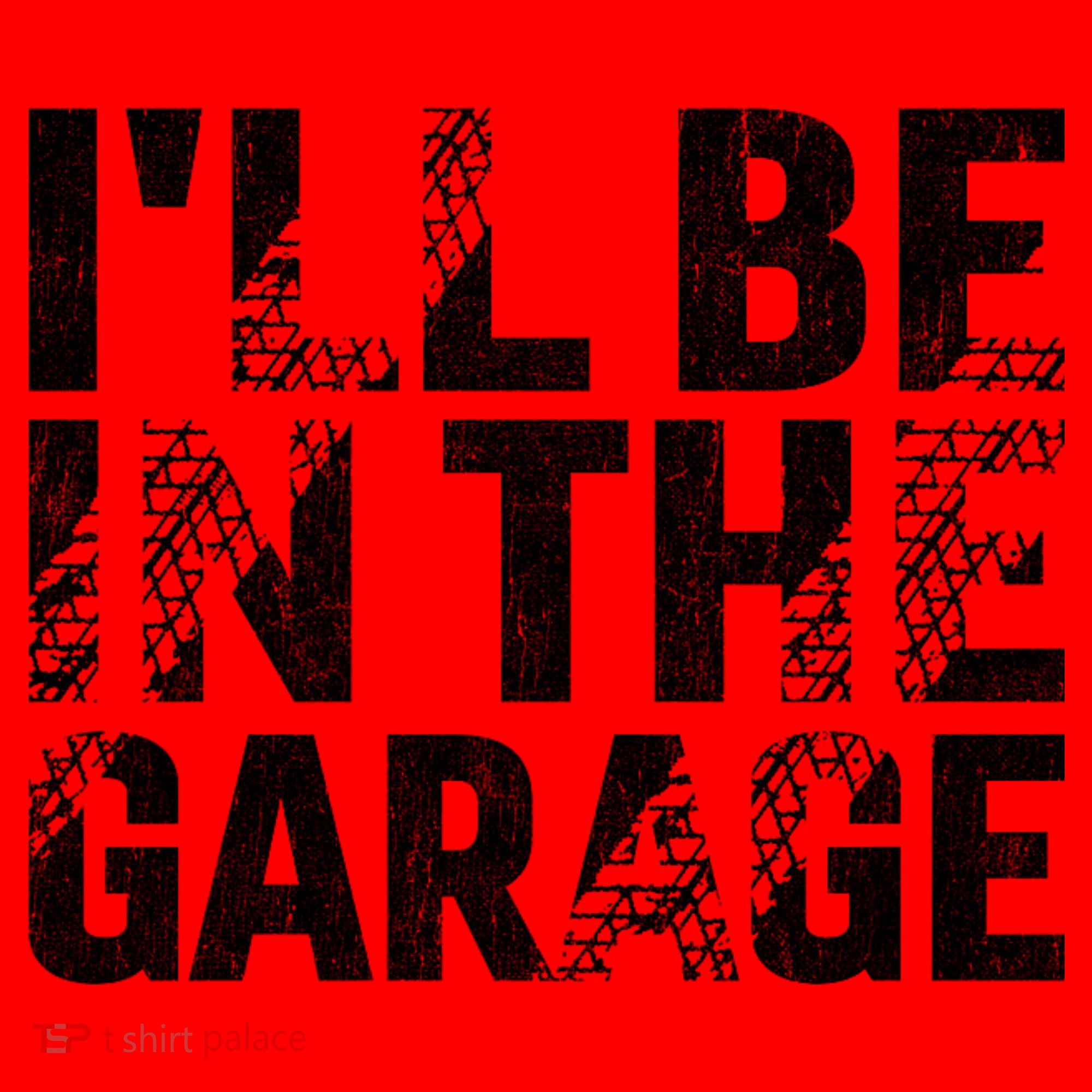 ILl Be In The Garage Dad Car Mechanic Garage Fathers Day Santa Hat