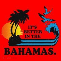 ItS Better In The Bahamas Santa Hat thumb 1