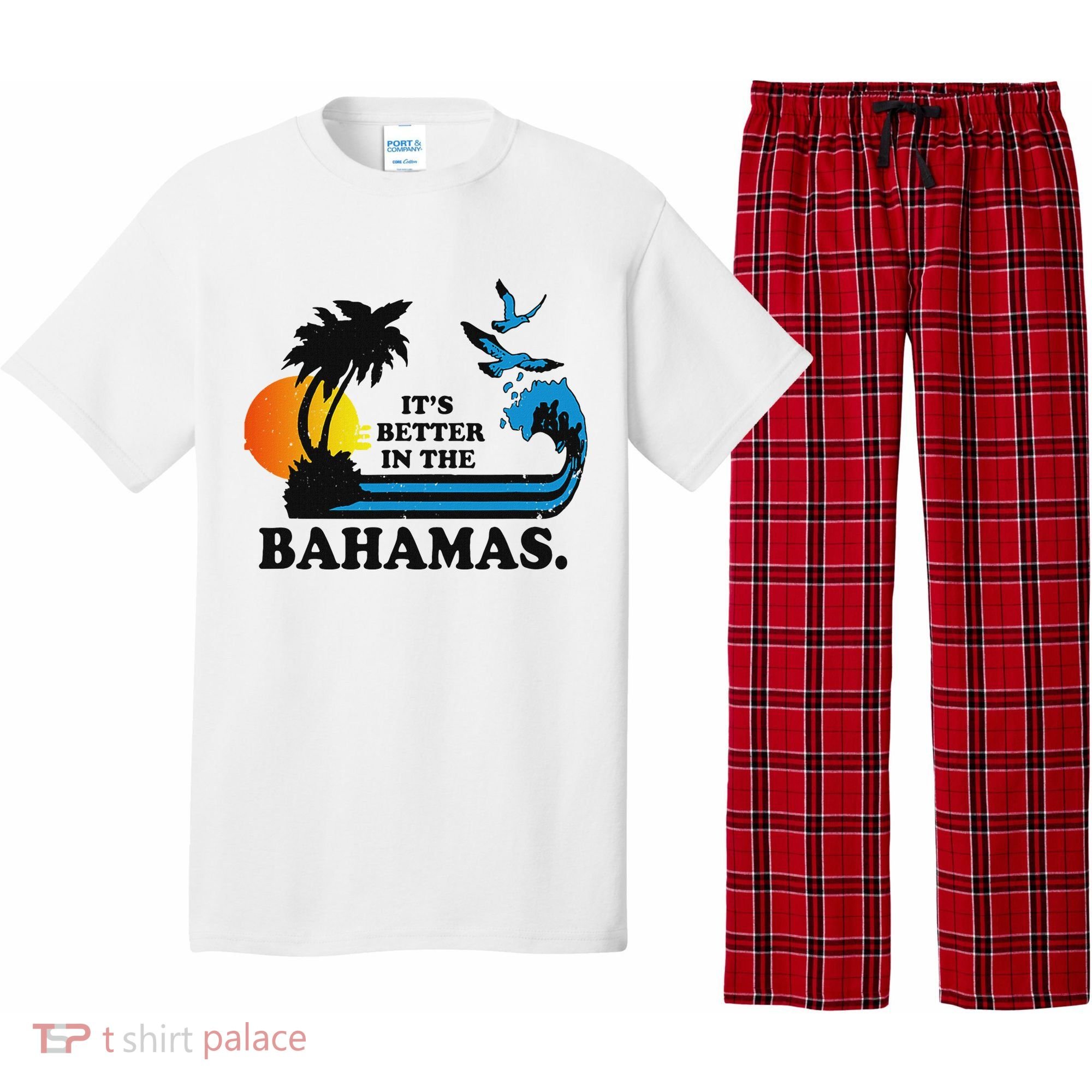 ItS Better In The Bahamas Pajama Set