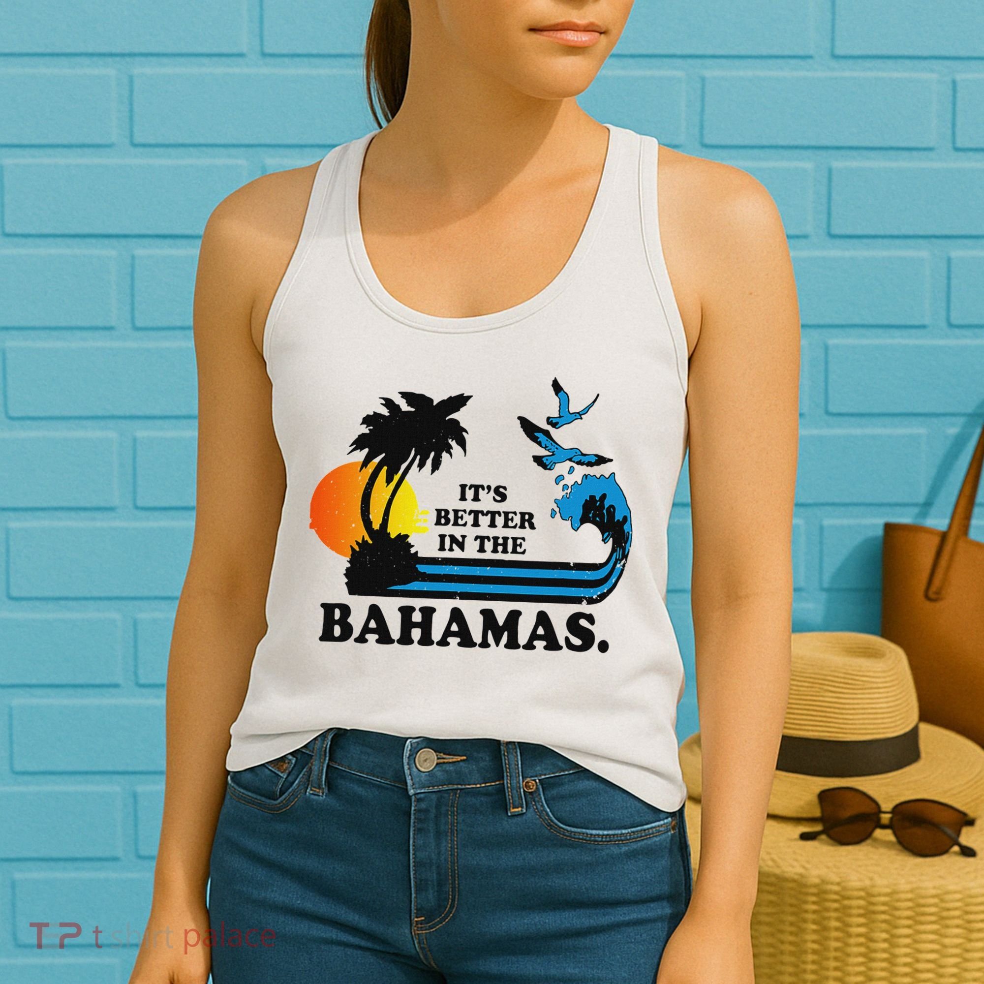 ItS Better In The Bahamas Women's Tank Top