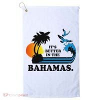 ItS Better In The Bahamas Golf Towel thumb 0