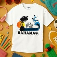 ItS Better In The Bahamas Kids T-Shirt thumb 3