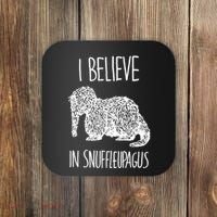 I Believe In Snuffleupagus Coaster thumb 0