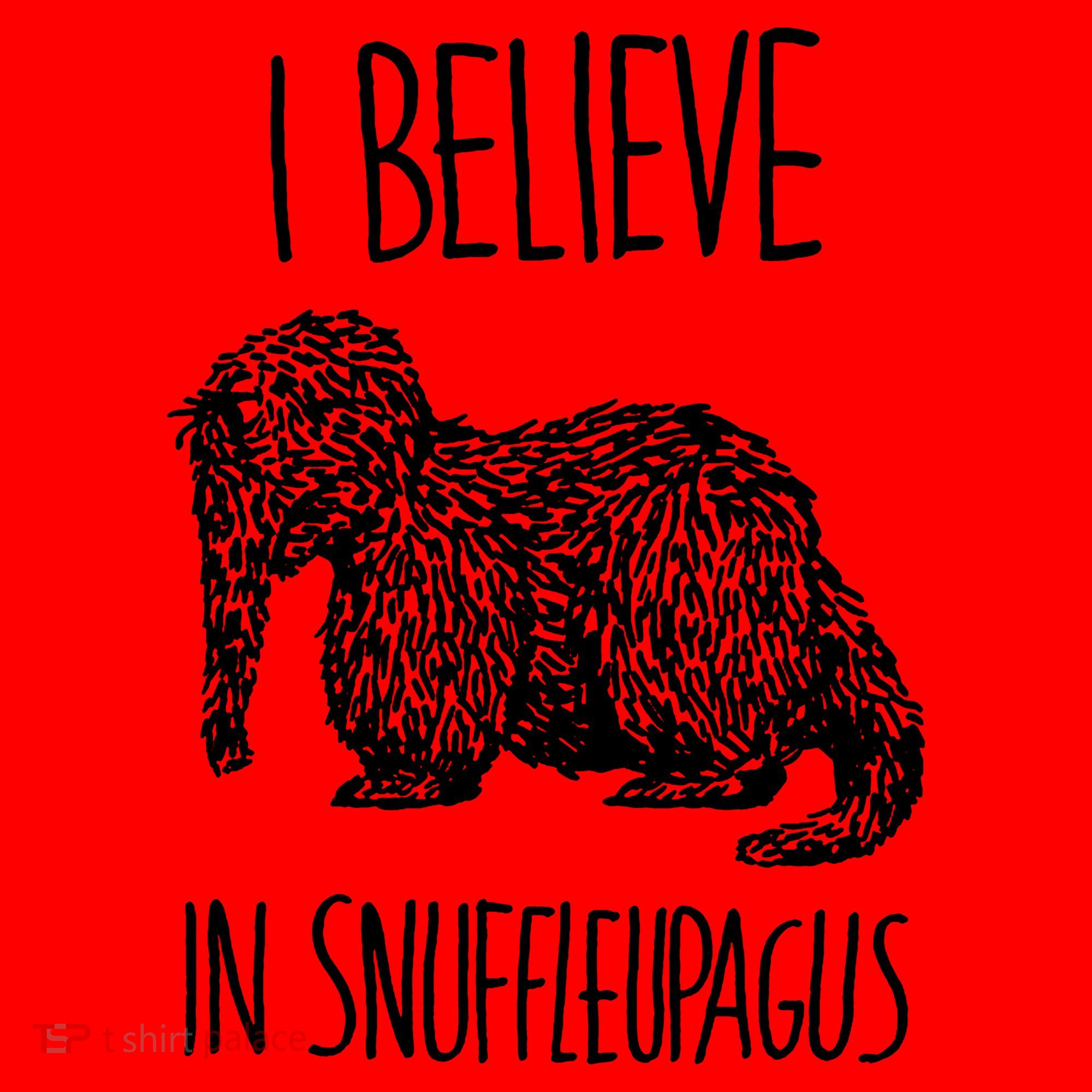 I Believe In Snuffleupagus Santa Hat