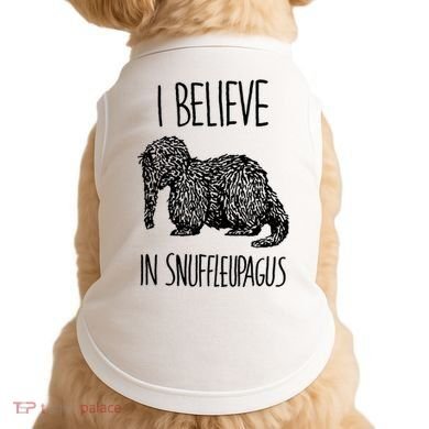 I Believe In Snuffleupagus Doggie Tank