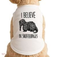 I Believe In Snuffleupagus Doggie Tank thumb 0