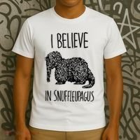 I Believe In Snuffleupagus T-Shirt thumb 3