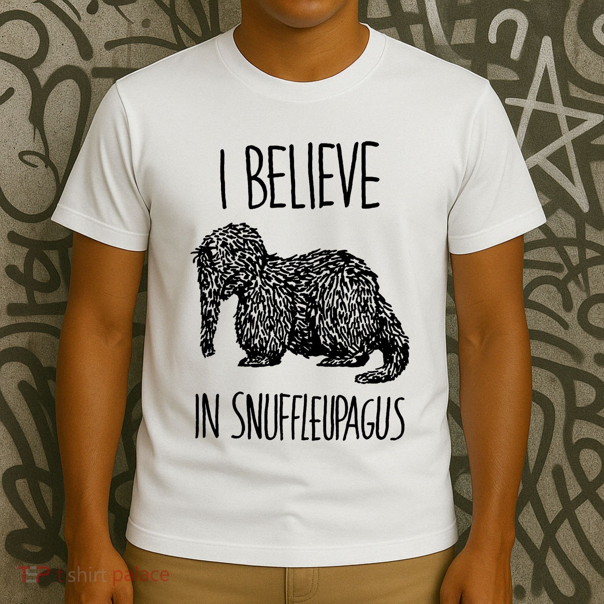 I Believe In Snuffleupagus T-Shirt
