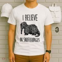 I Believe In Snuffleupagus T-Shirt thumb 6