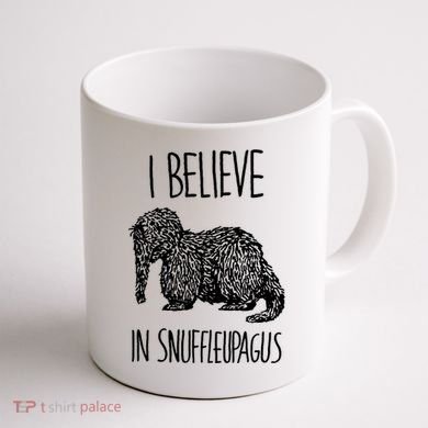 I Believe In Snuffleupagus Coffee Mug back