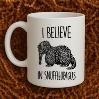 I Believe In Snuffleupagus Coffee Mug thumb 2