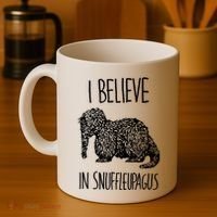 I Believe In Snuffleupagus Coffee Mug thumb 4