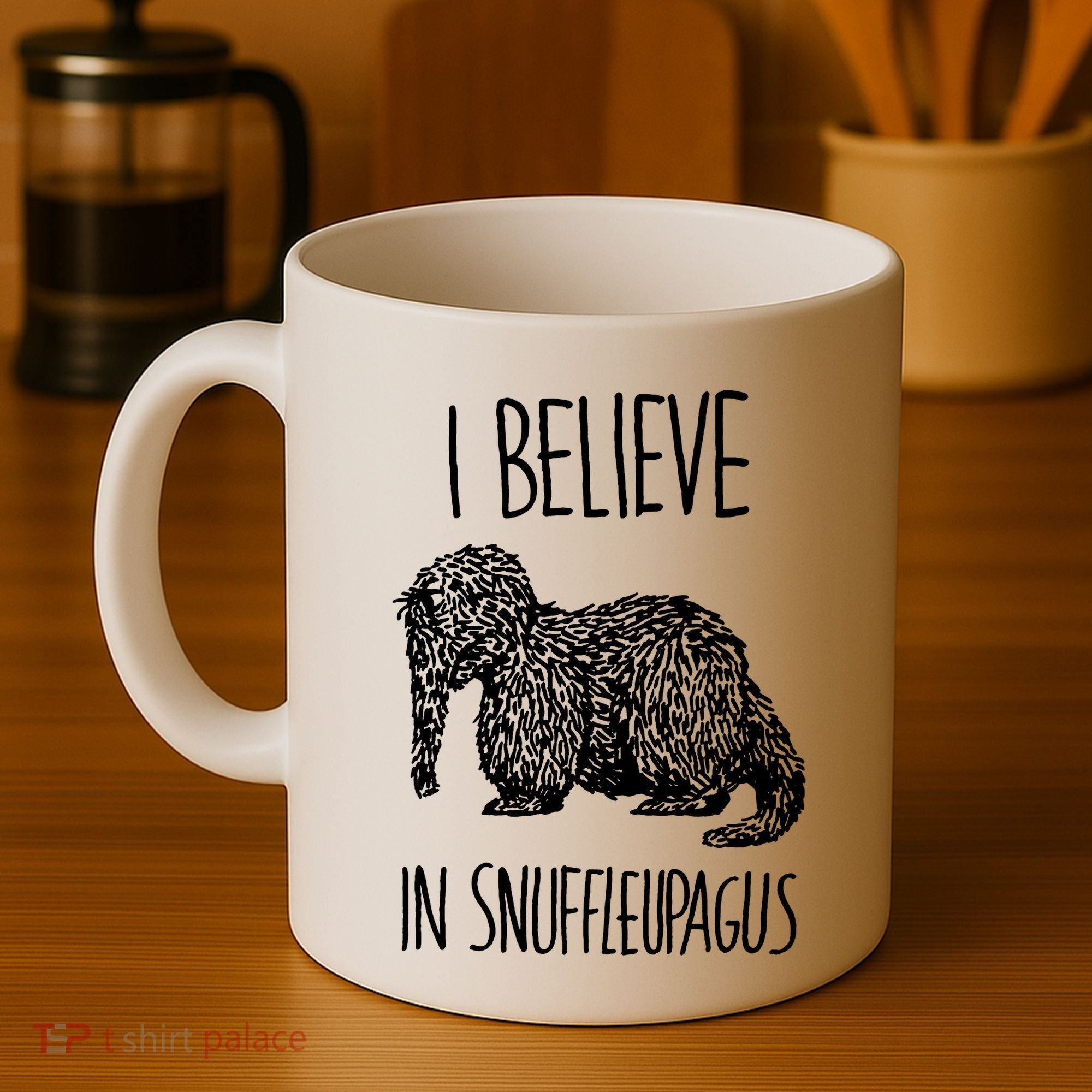 I Believe In Snuffleupagus Coffee Mug