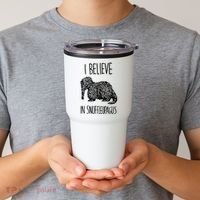 I Believe In Snuffleupagus Tumbler thumb 2