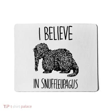 I Believe In Snuffleupagus Mousepad