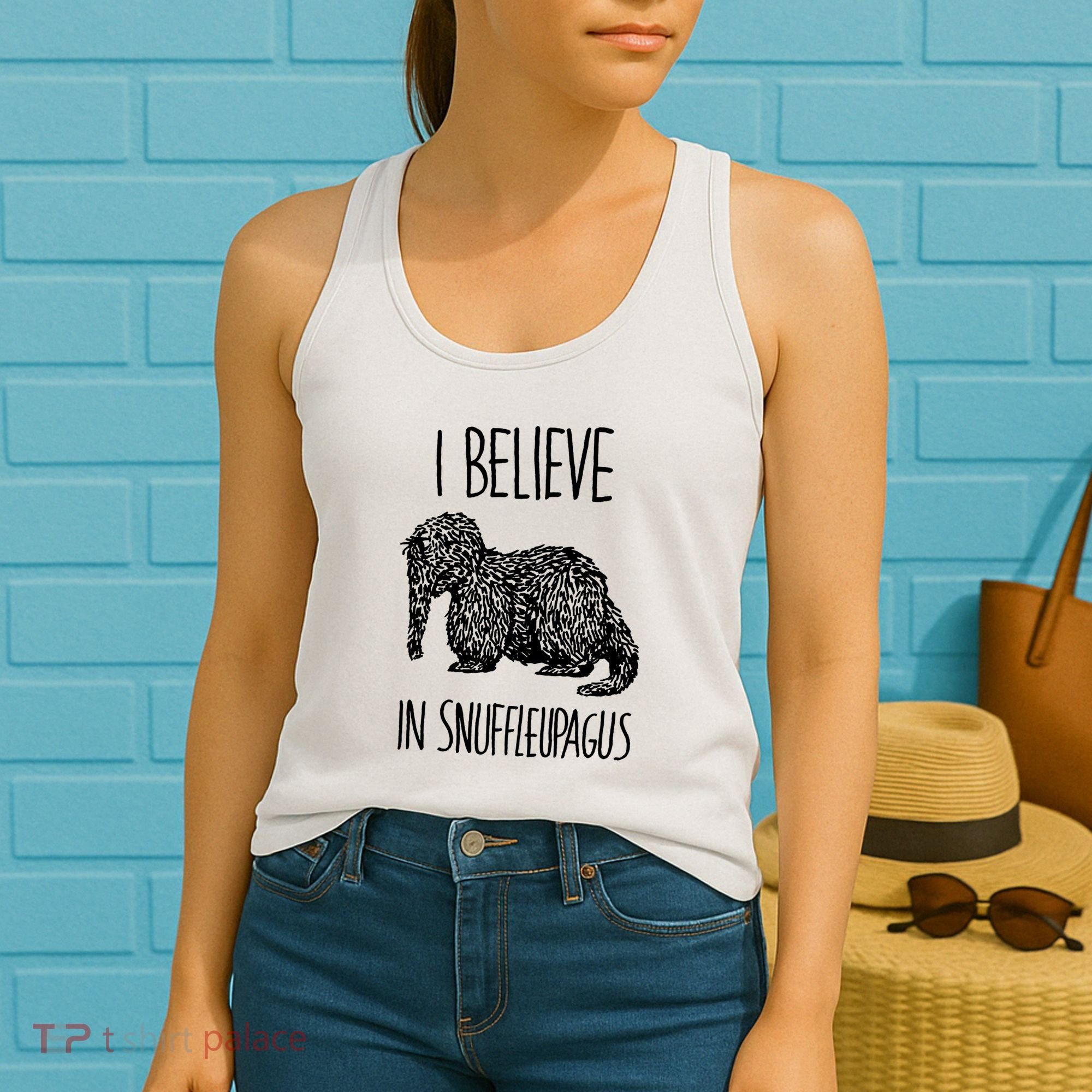 I Believe In Snuffleupagus Women's Tank Top