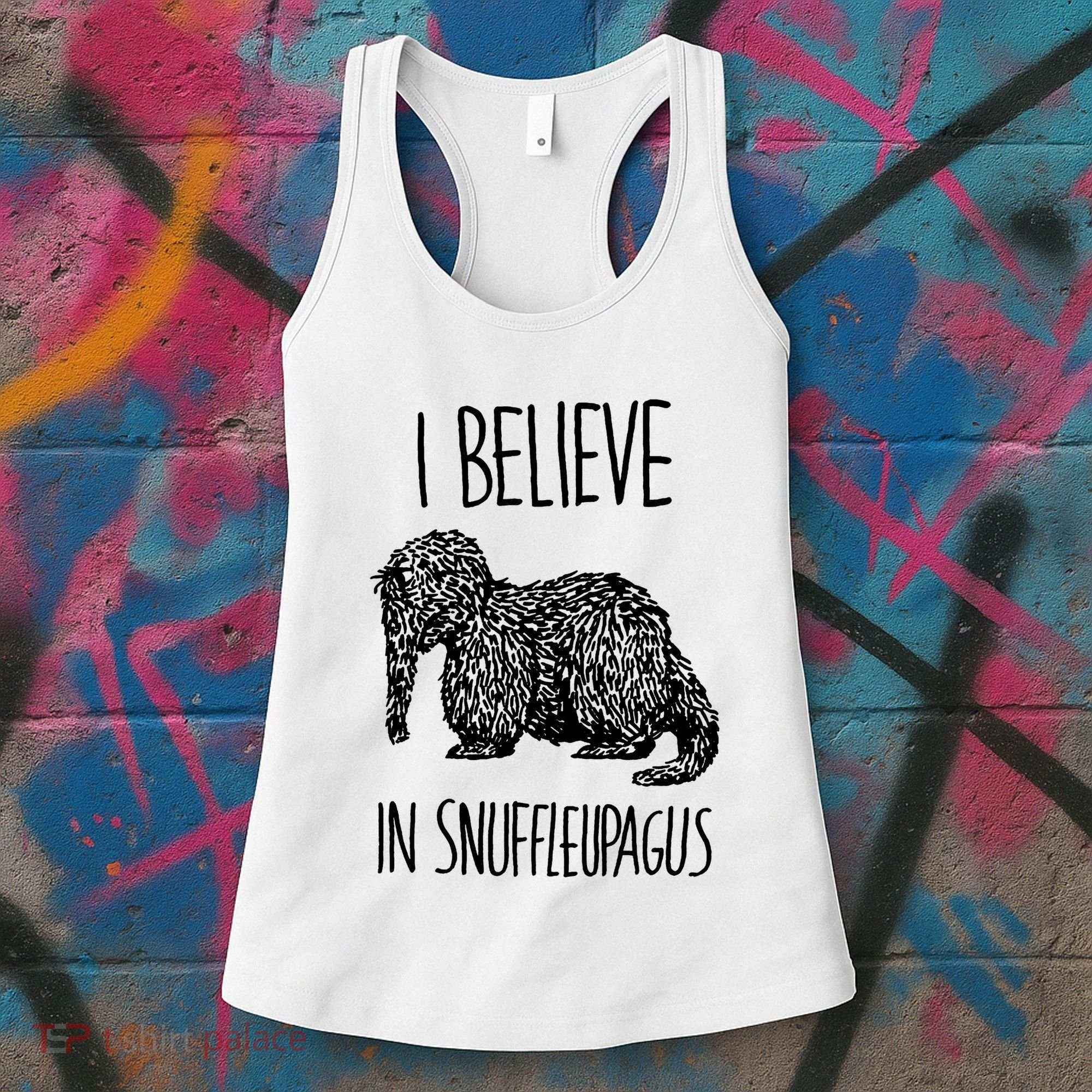 I Believe In Snuffleupagus Women's Tank Top