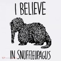 I Believe In Snuffleupagus Baby Bodysuit thumb 2