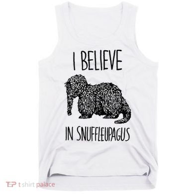 I Believe In Snuffleupagus Tank Top