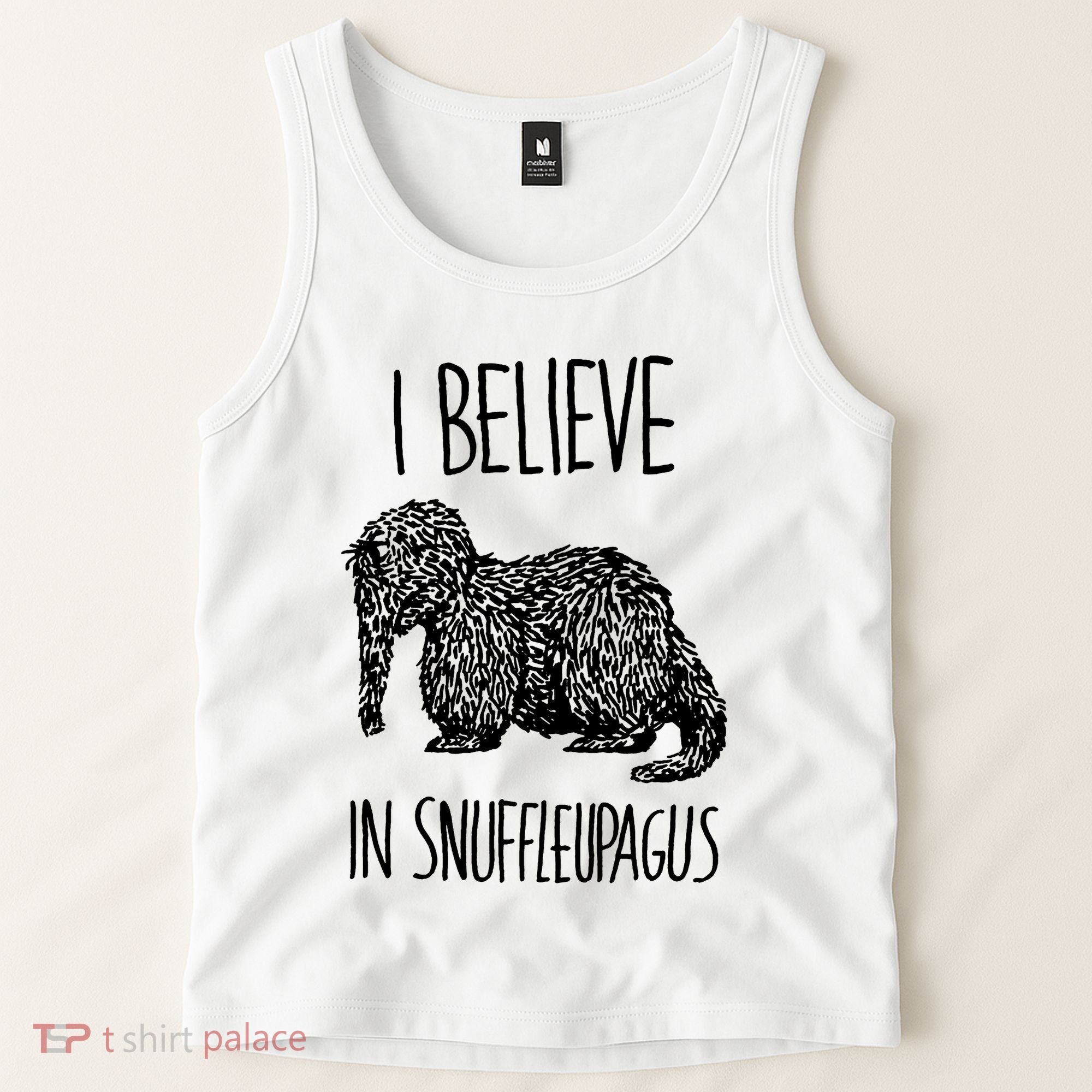 I Believe In Snuffleupagus Tank Top