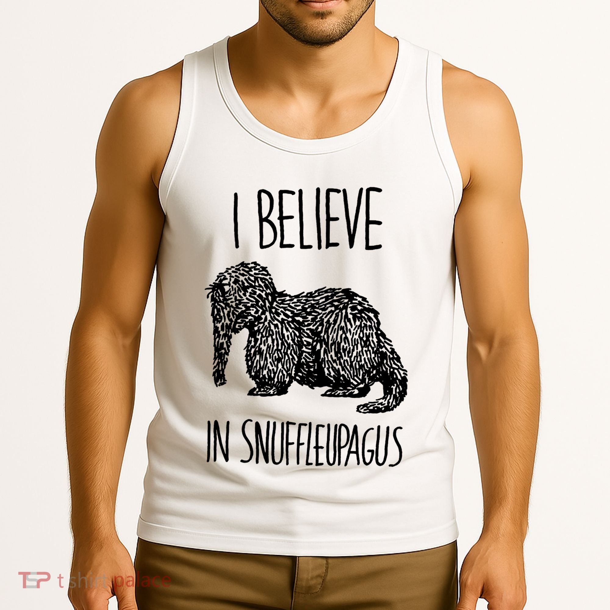 I Believe In Snuffleupagus Tank Top