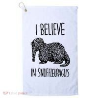 I Believe In Snuffleupagus Golf Towel thumb 0