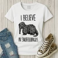 I Believe In Snuffleupagus Women's T-Shirt thumb 3