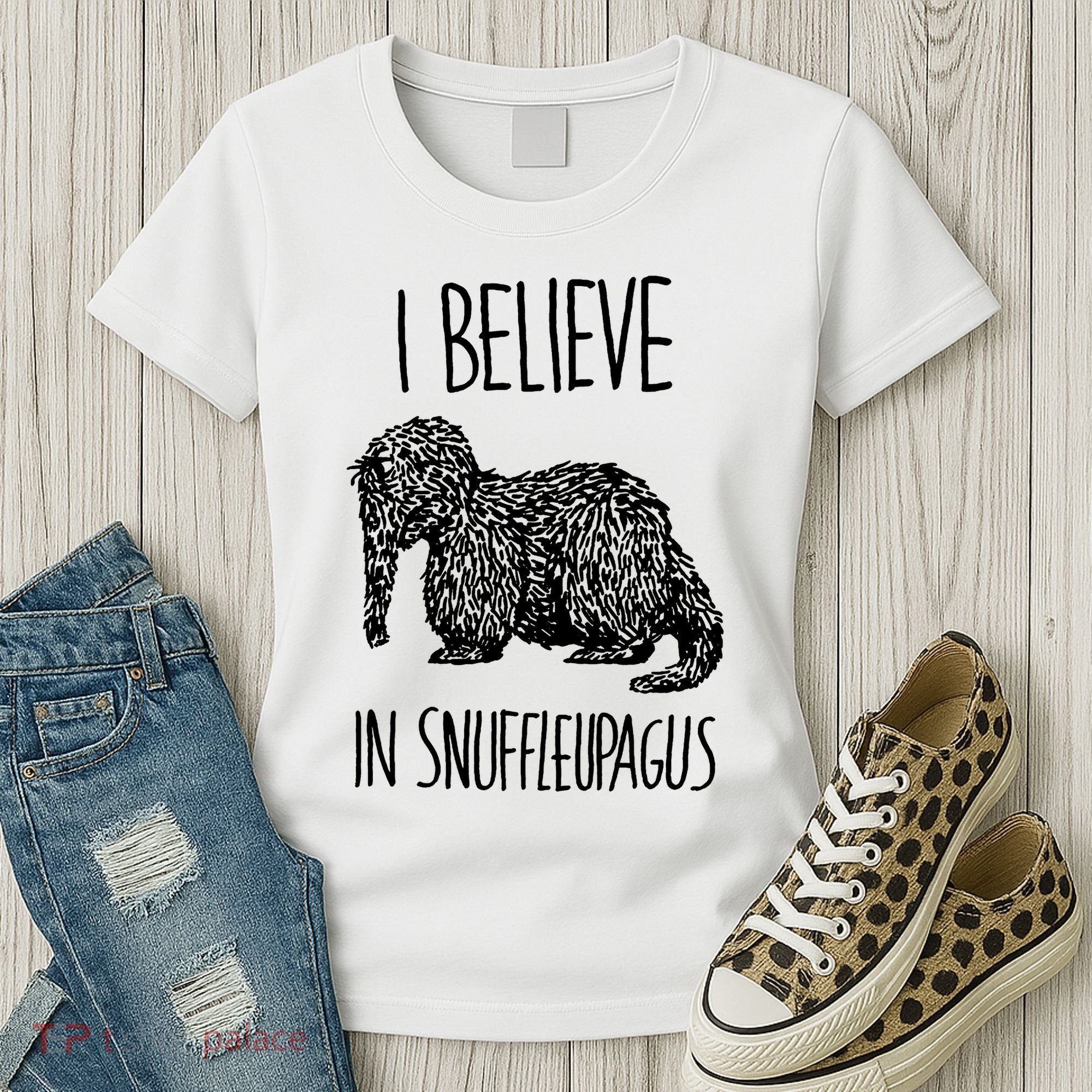 I Believe In Snuffleupagus Women's T-Shirt