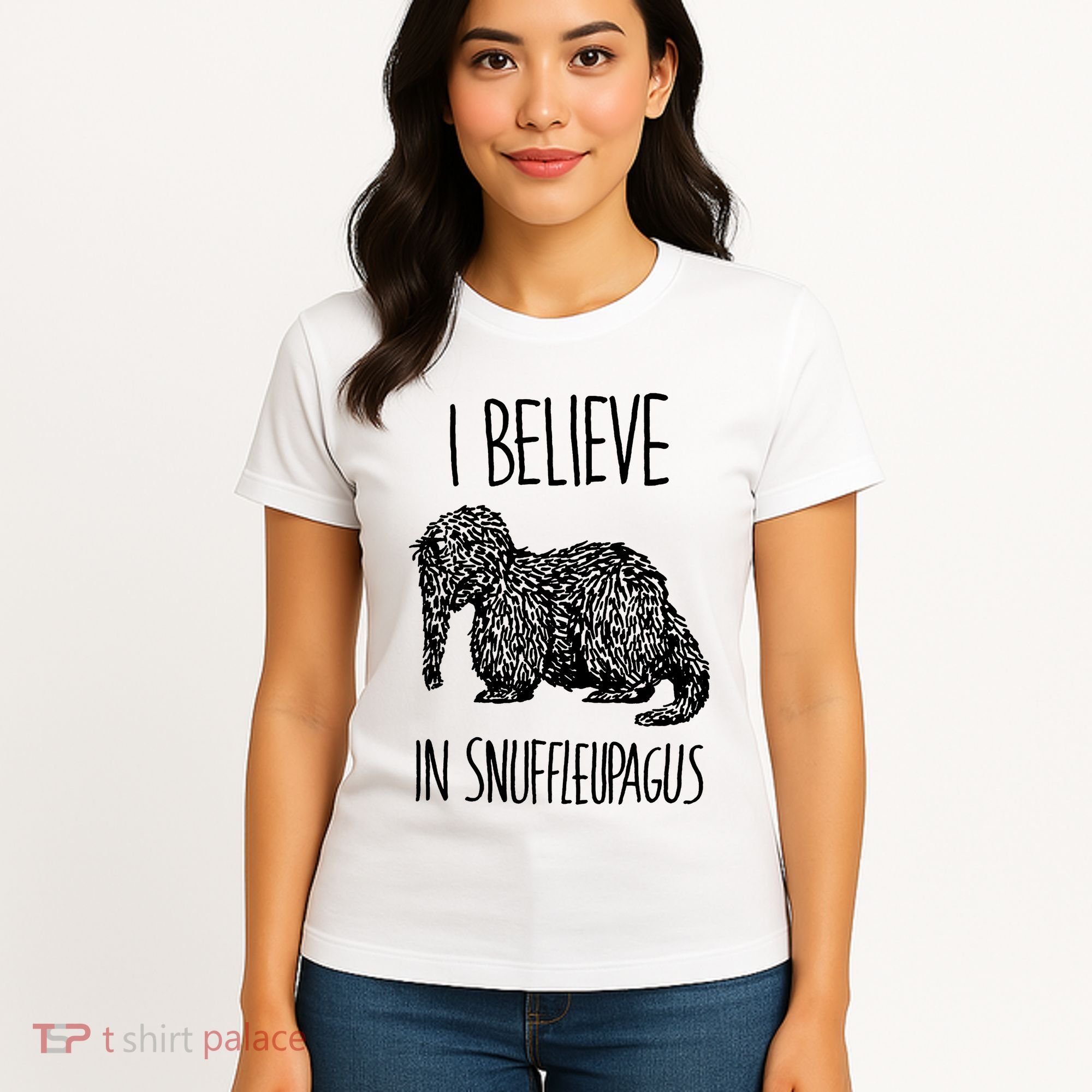 I Believe In Snuffleupagus Women's T-Shirt