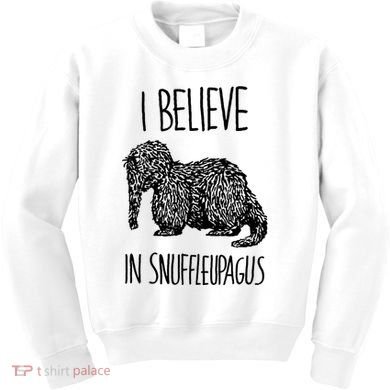 I Believe In Snuffleupagus Kids Sweatshirt
