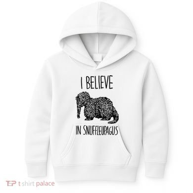 I Believe In Snuffleupagus Kids Hoodie