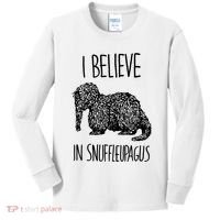 I Believe In Snuffleupagus Kids Long Sleeve Shirt thumb 0