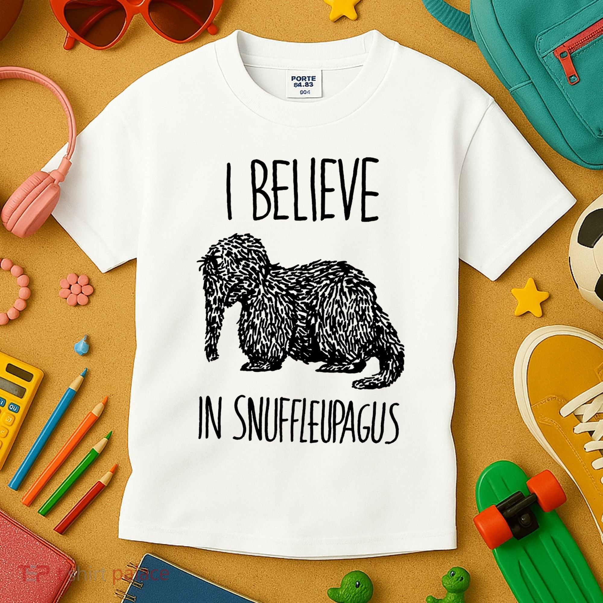 I Believe In Snuffleupagus Kids T-Shirt