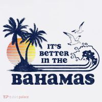 ItS Better In The Bahamas Vintage 80s 70s T-Shirt thumb 7