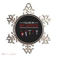 Ill Be In My Office Funny Handyman Woodworking Gift Ideas Ornament thumb 0