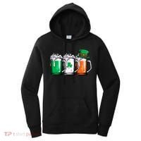 Irish Beer Ireland Flag St Patricks Day Men Women Leprechaun Women's Hoodie thumb 0