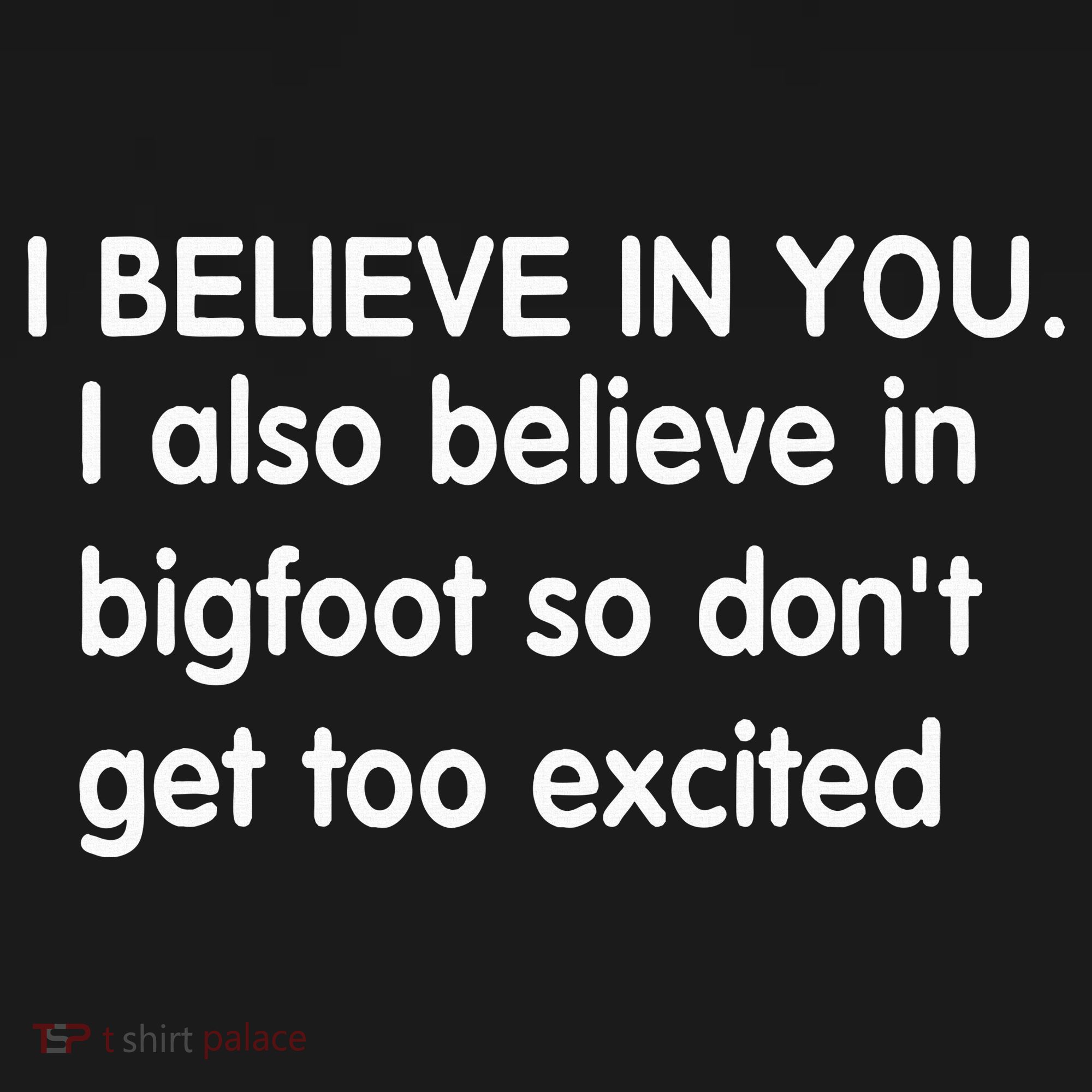 I Believe In You But I Also Believe In Bigfoot Hoodie