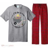 I'll Be In My Office Garden Funny Distressed Gardening Pajama Set thumb 0