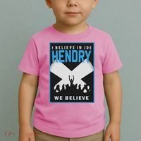 I Believe In Hendry Joe We Believe Toddler T-Shirt thumb 2