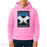 I Believe In Hendry Joe We Believe Kids Hoodie thumb 4