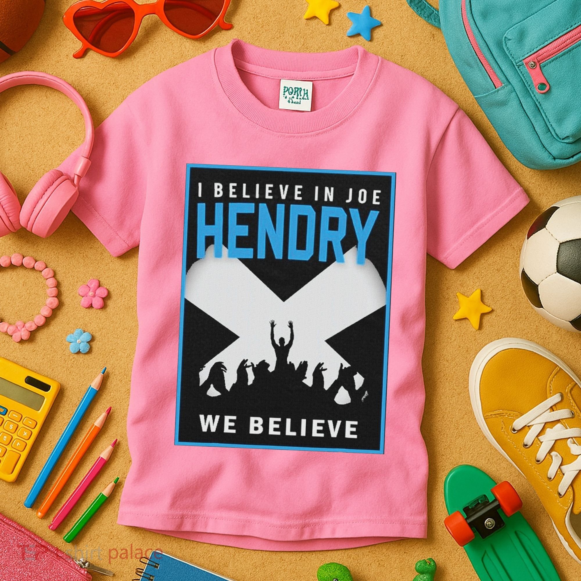 I Believe In Hendry Joe We Believe Kids T-Shirt