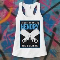 I Believe In Hendry Joe We Believe Women's Tank Top thumb 3