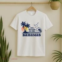It's Better In The Bahamas Vintage 80s 70s Graphic T-Shirt thumb 2