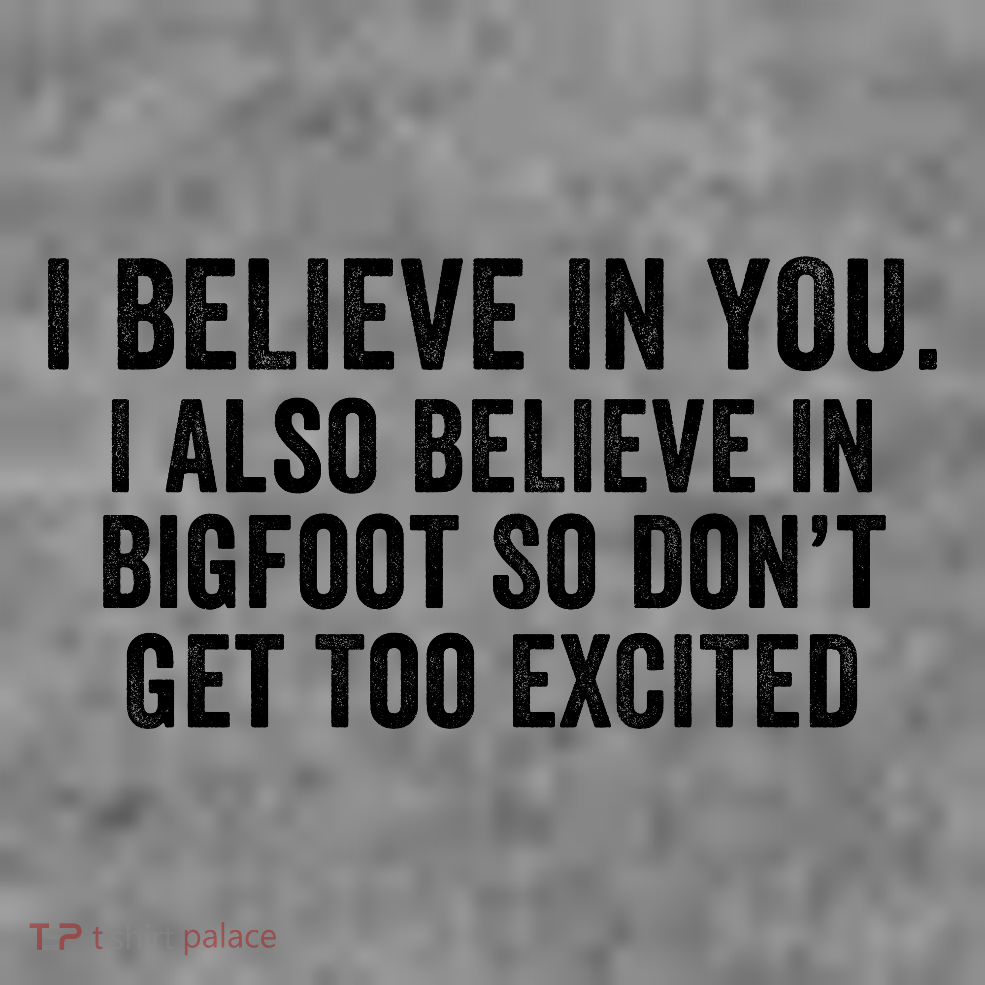 I Believe In You But I Also Believe In Bigfoot So DonT Get Too Excited Sweatshirt